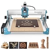Genmitsu 4040 Reno CNC Router Milling Machine, Upgrade Desktop Engraver with Silent Movement for Wood Acrylic Metal, Support 4th Axis Rotary Module, Working Area 400 x 400 x 76mm
