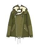 Zara Parka with Textured Interior Khaki