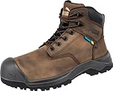 PUMA Safety Men's Granite 6" Work Boot Metatarsal Guard Composite Toe Slip Resistant Waterproof EH, Brown, 9 UK