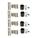 40PCS Injector Fixing Seal Kit For Renault Trafic Master 2.2 2.5 dCi Engine Compatible with Movano Vivaro Interstar Injector Seal Kit