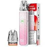 Oxva Xlim GO 2 Vape Pod Kit 30W, [8 COLOURS] Built in 1500mAh Battery, Compatible with Oxva Xlim & EZ Vape Pods, 2A Fast Charge, 2ML TBD, No Nicotine (Pink Ripple)