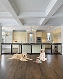 derimkcoa 420cm Extra Wide Baby Gate Playpen with Heat-Resistant Mesh, Dog Gates for Stairs Doorways, Foldable Safety Gates for Kids & Pets, Baby Fence Barrier Indoor/Outdoor, 6-Panels,70cm Tall