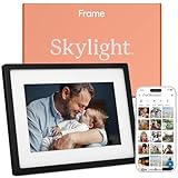 Skylight Frame – WiFi Digital Picture Frame Customer Support, Digital Photo Frame with Easy Setup, Touch Screen Digital Frame, Gifts for Parents and Grandparents - 10 Inch Black
