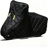 Hail Protection Motorcycle Cover Custom Fit for Gilera Zulu 50 Motorbike Covers For Outside Storage丨Anti-Scratch Windproof Sun protection with Buckles & Lining