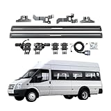 Compatible for Ford Transit 2017-2023 Premium Electric Retractable Side Steps for Trucks Or SUVs,Auto-Deployable Running Boards with Sleek Design, Enhanced Vehicle Accessibility