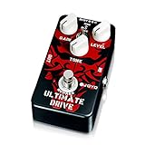 JOYO Overdrive Distortion Pedal Rich Bordering-on-Distortion Overdrive for Electric Guitar Effect - Bypass (Ultimate Drive JF-02)