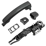 JUUDDENPARTS Left Side Sliding Door Handle, Replacement for Renault Master MK3, Vauxhall Movano, Opel Movano, NV400, 2010-2016, Plastic, Black, 8 cm x 25 cm