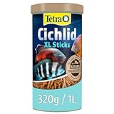 Tetra Cichlid XL Fish Food Sticks, Complete Food for Large Cichlids, 320g