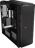 CORSAIR 9000D RGB AIRFLOW Super Full-Tower PC Case – Fits up to 18x 120mm, 7x 140mm, or 4x 200mm Fans – InfiniRail™ Fan Mounting – iCUE LINK System Hub Included – No Fans Included – Black