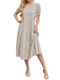 Zetieny Summer Dresses for Women UK Casual Long Dresses for Ladies Maxi Beach Swing Dress