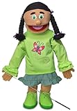 Jasmine, Hispanic Girl, Full Body, Ventriloquist Style Puppet, 65cm