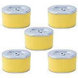 5 Pack Air Filters for Honda GX160 GX200 GX140 GX100 GX110 GX120, ADEFOL Air Cleaner with Pre Filter Professional Air Filter Spare Parts Fit 5hp, 5.5hp, 6hp Engine