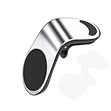 Magnetic Car Phone Holder for Mercedes-Benz AMG SL 55 2022-2025, L Type Air Vent Clip Air Vent Car Phone Mount Cradle 360° Rotation,Silver