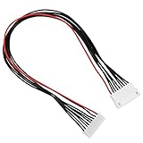 10 Pack JST XH 8S LiPo Balance Extension Wire Lead Cable 30cm for RC Cars, Boats, Planes | Efficient Charging Accessory, Compatible with Dual, Align, Zippy LiPo Battery Packs