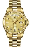 Enicar Men's Swiss Automatic Watch (Model No.: 3169-50-330P), gold, Automatic Watch