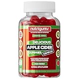 Apple Cider Vinegar Complex with Mother 1000mg Gummy | Vitamins C, B6, B12, Folic Acid and Chromium | Apple Flavour | 60 Vegan Gummies | Digestive Health, Energy and Metabolism Support by NUTRIGUMS®