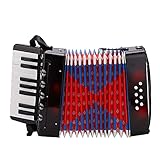 Kadimendium Accordian, Musical Instrument Soft Sound Quality for Home for Beginer