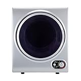 Willow WTD25S 2.5kg Compact Vented Dryer, Front Loading with Child Lock, Crease Guard, 2 Year Warranty - Silver