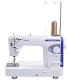 Juki TL-2200QVP Mini Sewing Machine piqueuse High Power with Wire Cutter, Metal, White, 45,2 x 21,9 x 35 cm