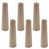 Wool Yarn Cone - 6 Pieces Efficient Yarn Wrapping Thick Cardboard Yarn Cones | diyy Knitting Yarn Ball Cones | Winding Cones | Yarn Cones for Crochet Lovers