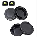 Front Body Cap and Rear Lens Cap Cover for Nikon D7500 D7200 D7100 D7000 D5600 D5300 D5200 D5100 D3500 D3400 D3300 D3200 D3100 D850 D810 D800 D750 D600 D90 D80 More Nikon F Mount BF-1B