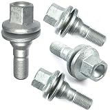 ROBUST 4 Pcs Hex Stud Alloy Wheel Bolts Nuts for Citroen Berlingo C2 C3 C4 Fiat Scudo Opel Vauxhall Crossland Peugeot Expert Partner 206 307 406 407 508 9817024580