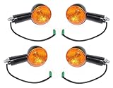 AEspares Compatible With Royal Enfield Meteor 350 New Classic 350 Front & Rear Trafficator Indicator