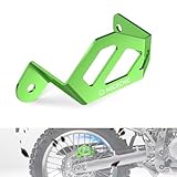NICECNC Green Rear Caliper Guard Compatible with Kawasaki KX125 KX250 KX500 1994-2002 KDX200R KLX300R 1997-2002 KDX200 1995-2002 KLX250SF 2009-2010 KLX250S 2010-2014 KLX250 2018-2020 See Fitment
