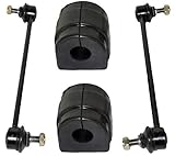Front Stabiliser Anti Roll Bar Drop Links & Bushes Kit Replacement For BMW 3 Series E46