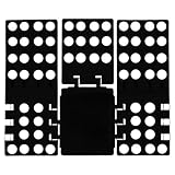 WedDecor Tshirt Folding Board Black | Fast Speed Clothes Shirt Folder Organizer Premium Plastic Folding Board | Laundry Folding Board | Tshirt Organizer Easy And Fast Folding Board for Adult and Kids