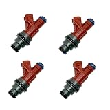 4-Piece Fuel Injector 0280155749，Compatible 99，Compatible for SAAB 9-3 9-5 Turbo ，Autobile Engine Parts