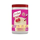 SlimFast Meal Replacement Shake for Weight Loss & Balanced Diet, High Protein, Vitamins, Minerals, White Chocolate & Raspberry Flavour, 16 Meals, 584 g, Packaging May Vary
