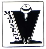 Epotys Pin's en métal émaillé Madness Ska Reggae Music Scooter MOD