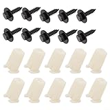 Nut Screws Bumper Fixing Kit For Fiesta ST150 Transit Connect Sierra Escort Focus Plastic Metal Fasteners Expanding Grommet Clips