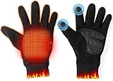 OBEST Heated Gloves, Rechargeable Battery Powered Electric Heating Gloves for Men Women, Cold Winter, Arthritis Hands, Outdoor Hiking Walking Camping
