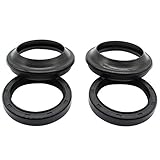 Cyleto Front Fork Oil Seal and Dust Seal Kit 41 x 53 x 8/10mm for GSF400 GSF 400 Bandit 400 1991 1992 1993/GSF600S GSF 600 S Bandit 600 1996 1997 1998