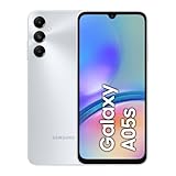 Samsung Galaxy A05s, Factory Unlocked Android Smartphone, 13MP Front Camera, Fast Charging, 64GB, Silver, 3 Year Manufacturer Extended Warranty (UK Version)