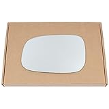 Less4spares Wing Mirror Glass Left Compatible with Volvo S40 2007-2008 STICK-ON Passenger Near Side Convex