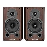 Wharfedale Diamond 9.1 Bookshelf Speakers 100W - Walnut (Pair)