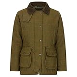 WALKER AND HAWKES - Ladies Derby Tweed Hazelwood Shooting Jacket - Dark Sage - 8