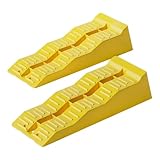 WilTec Caravan Levelling Ramps Set 2 Pieces max. Load Capacity 3t Motorhome Levellers with 3 Height Levels 40/70/100 mm for Leveling Vehicles like Trailers, Caravans, Motorhomes and More