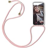 SNCLET Lanyard Case for Nokia 6.1 Plus/Nokia X6 Phone Collar Slim Soft Bumper Silicone TPU Cover Rubber Gel Shockproof Shell for Nokia X6 Case Girls Protective Back Cover for Nokia 6.1 Plus (Pink)