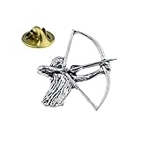 C23 Archery, Bowman, Archer Pewter Lapel Pin Badge