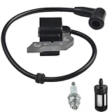 ZAMDOE 4203-400-1301 Ignition Coil for Stihl BR320 BR320L BR340 BR340L BR380 BR400 BR420 BR420 C Leaf Blower Backpack Blower Mistblower Replaces 4203-400-1302, with Spark Plug, Fuel Filter