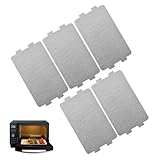 5 Pcs Microwave Oven Mica Board, Microwave waveguide Cover Universal Mica Wave Guide Plates Sheet, Microwave Oven Repairing Part,Mica Plates Used for Microwave Pvens, Hair Dryers, Toasters and Heaters