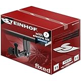 STEINHOF new fixed towbar compatible with Opel/Vauxhall Zafira B II 07.2005-2014 with 7-pin Universal wiring kit