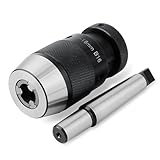 Bohaner MT2 Drill Chuck 1-16mm Self Tighten Keyless Lathe Chuck MT2-B16 Taper Arbor for Lathe