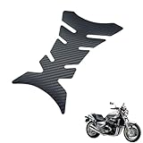 generic motorcycle tank protector Compatible with Honda X4 1997-2003,Accessory modification, 1PCS Fuel tank decoration Carbon Fiber(black)
