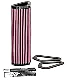 K&N Engine Air Filter: High Performance, Premium, Powersport Air Filter: Fits 2007-2018 DUCATI (Diavel, Carbon, Diesel, Titanium, Streetfighter, Dark, Strada, 848 EVO, and other select models) DU-1007