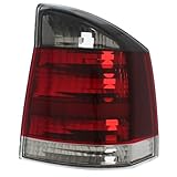 XYZ Parts Rear Tail Light Assembly Compatible With Vauxhall Vectra C Hatchback & Saloon 2002-2009 Smoked For UK Drivers Side Right Hand Replacement